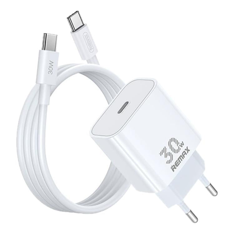 Caricabatterie GaN REMAX RP-U71 30W Type-C EU/UK Plug