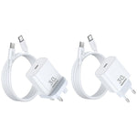 Caricabatterie GaN REMAX RP-U71 30W Type-C EU/UK Plug