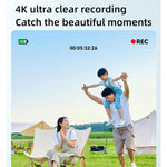 Fotocamera digitale DC15 4K UHD 64MP con zoom 18X