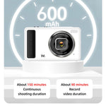 Fotocamera digitale DC15 4K UHD 64MP con zoom 18X