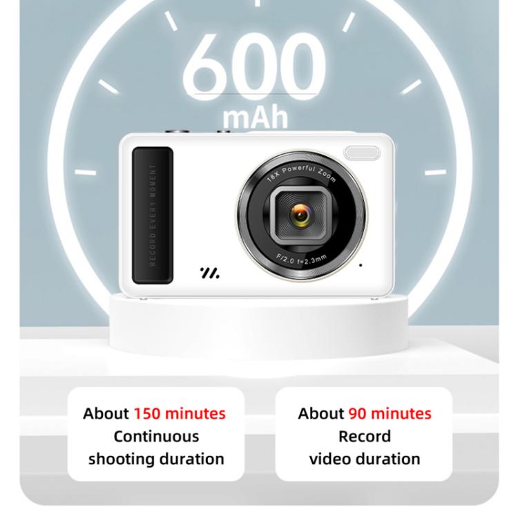 Fotocamera digitale DC15 4K UHD 64MP con zoom 18X