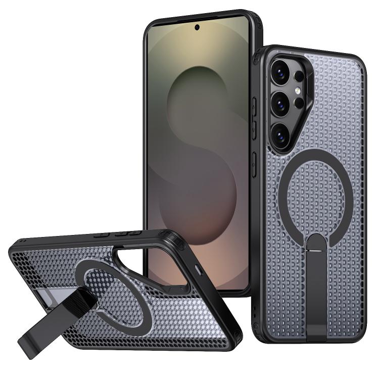 Custodia per telefono con supporto MagSafe di raffreddamento a nido d'ape, For Samsung Galaxy Xcover7 Pro, For Samsung Galaxy Xcover7, For Samsung Galaxy S24 Ultra 5G, For Samsung Galaxy S23+ 5G