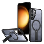 Custodia per telefono con supporto MagSafe di raffreddamento a nido d'ape, For Samsung Galaxy Xcover7 Pro, For Samsung Galaxy Xcover7, For Samsung Galaxy S24 Ultra 5G, For Samsung Galaxy S23+ 5G