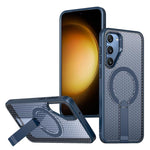 Custodia per telefono con supporto MagSafe di raffreddamento a nido d'ape, For Samsung Galaxy Xcover7 Pro, For Samsung Galaxy Xcover7, For Samsung Galaxy S24 Ultra 5G, For Samsung Galaxy S23+ 5G