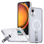 Custodia per telefono con supporto MagSafe di raffreddamento a nido d'ape, For Samsung Galaxy Xcover7 Pro, For Samsung Galaxy Xcover7, For Samsung Galaxy S24 Ultra 5G, For Samsung Galaxy S23+ 5G