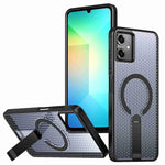 Custodia per telefono con supporto MagSafe di raffreddamento a nido d'ape, For Samsung Galaxy A06 5G / 4G, For Samsung Galaxy S25 5G / S24 5G, For Samsung Galaxy S25+ 5G / S24+ 5G, For Samsung Galaxy S25 Ultra 5G