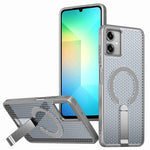 Custodia per telefono con supporto MagSafe di raffreddamento a nido d'ape, For Samsung Galaxy A06 5G / 4G, For Samsung Galaxy S25 5G / S24 5G, For Samsung Galaxy S25+ 5G / S24+ 5G, For Samsung Galaxy S25 Ultra 5G