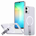 Custodia per telefono con supporto MagSafe di raffreddamento a nido d'ape, For Samsung Galaxy A06 5G / 4G, For Samsung Galaxy S25 5G / S24 5G, For Samsung Galaxy S25+ 5G / S24+ 5G, For Samsung Galaxy S25 Ultra 5G