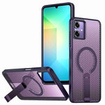 Custodia per telefono con supporto MagSafe di raffreddamento a nido d'ape, For Samsung Galaxy A06 5G / 4G, For Samsung Galaxy S25 5G / S24 5G, For Samsung Galaxy S25+ 5G / S24+ 5G, For Samsung Galaxy S25 Ultra 5G