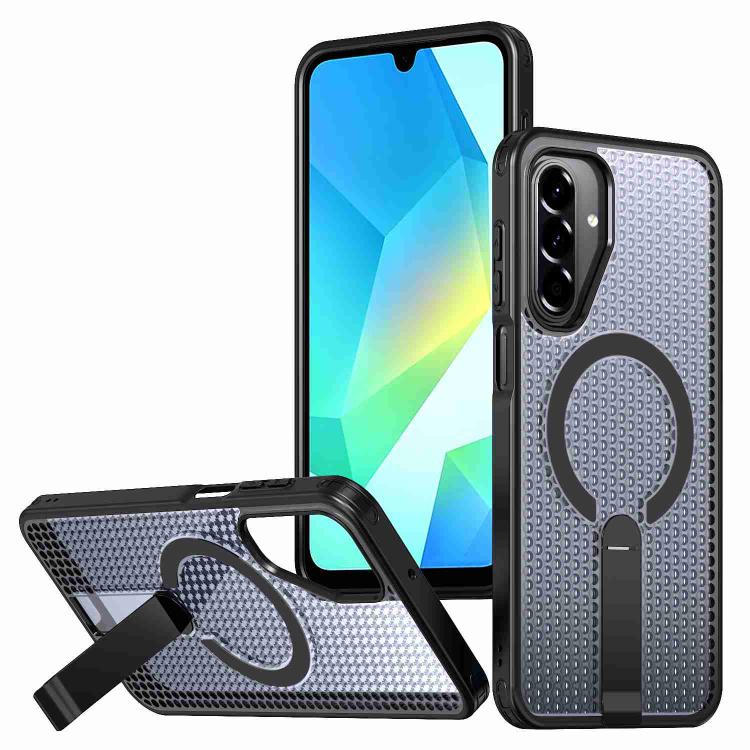 Custodia per telefono con supporto MagSafe di raffreddamento a nido d'ape, For Samsung Galaxy S26 Ultra 5G, For Samsung Galaxy A07 4G, For Samsung Galaxy A17 5G, For Samsung Galaxy M56 / F56 5G