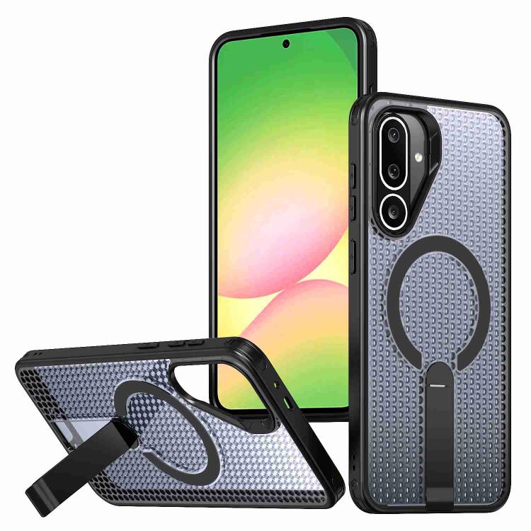 Custodia per telefono con supporto MagSafe di raffreddamento a nido d'ape, For Samsung Galaxy S26 Ultra 5G, For Samsung Galaxy A07 4G, For Samsung Galaxy A17 5G, For Samsung Galaxy M56 / F56 5G