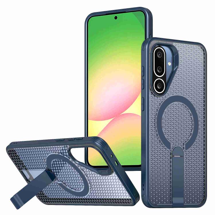 Custodia per telefono con supporto MagSafe di raffreddamento a nido d'ape, For Samsung Galaxy S26 Ultra 5G, For Samsung Galaxy A07 4G, For Samsung Galaxy A17 5G, For Samsung Galaxy M56 / F56 5G