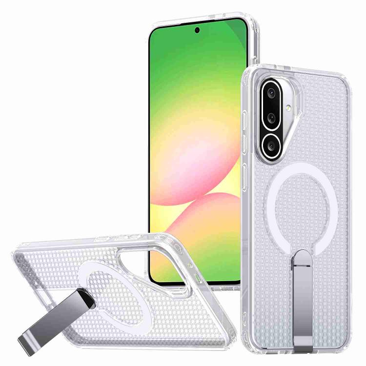 Custodia per telefono con supporto MagSafe di raffreddamento a nido d'ape, For Samsung Galaxy S26 Ultra 5G, For Samsung Galaxy A07 4G, For Samsung Galaxy A17 5G, For Samsung Galaxy M56 / F56 5G