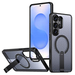 Custodia per telefono con supporto MagSafe di raffreddamento a nido d'ape, For Samsung Galaxy S26 Ultra 5G, For Samsung Galaxy A07 4G, For Samsung Galaxy A17 5G, For Samsung Galaxy M56 / F56 5G