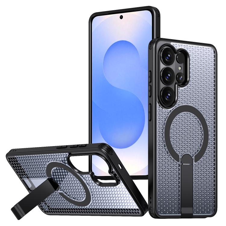 Custodia per telefono con supporto MagSafe di raffreddamento a nido d'ape, For Samsung Galaxy S26 Ultra 5G, For Samsung Galaxy A07 4G, For Samsung Galaxy A17 5G, For Samsung Galaxy M56 / F56 5G