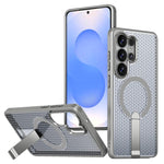 Custodia per telefono con supporto MagSafe di raffreddamento a nido d'ape, For Samsung Galaxy S26 Ultra 5G, For Samsung Galaxy A07 4G, For Samsung Galaxy A17 5G, For Samsung Galaxy M56 / F56 5G