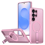 Custodia per telefono con supporto MagSafe di raffreddamento a nido d'ape, For Samsung Galaxy S26 Ultra 5G, For Samsung Galaxy A07 4G, For Samsung Galaxy A17 5G, For Samsung Galaxy M56 / F56 5G
