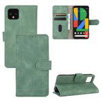Tinta unita Skin Feel Fibbia magnetica Flip orizzontale Custodia in pelle PU con struttura in vitello con supporto e slot per schede e portafoglio, For Google Pixel 3, For Google Pixel 3 XL, For Google Pixel 4, For Google Pixel 4 XL