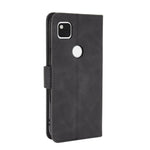 Tinta unita Skin Feel Fibbia magnetica Flip orizzontale Custodia in pelle PU con struttura in vitello con supporto e slot per schede e portafoglio, For Google Pixel 4a, For Google Pixel 3a XL, For Google Pixel 3a