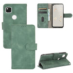 Tinta unita Skin Feel Fibbia magnetica Flip orizzontale Custodia in pelle PU con struttura in vitello con supporto e slot per schede e portafoglio, For Google Pixel 4a, For Google Pixel 3a XL, For Google Pixel 3a