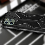 Custodia TPU antiurto Butterfly Shadow per iPhone 12