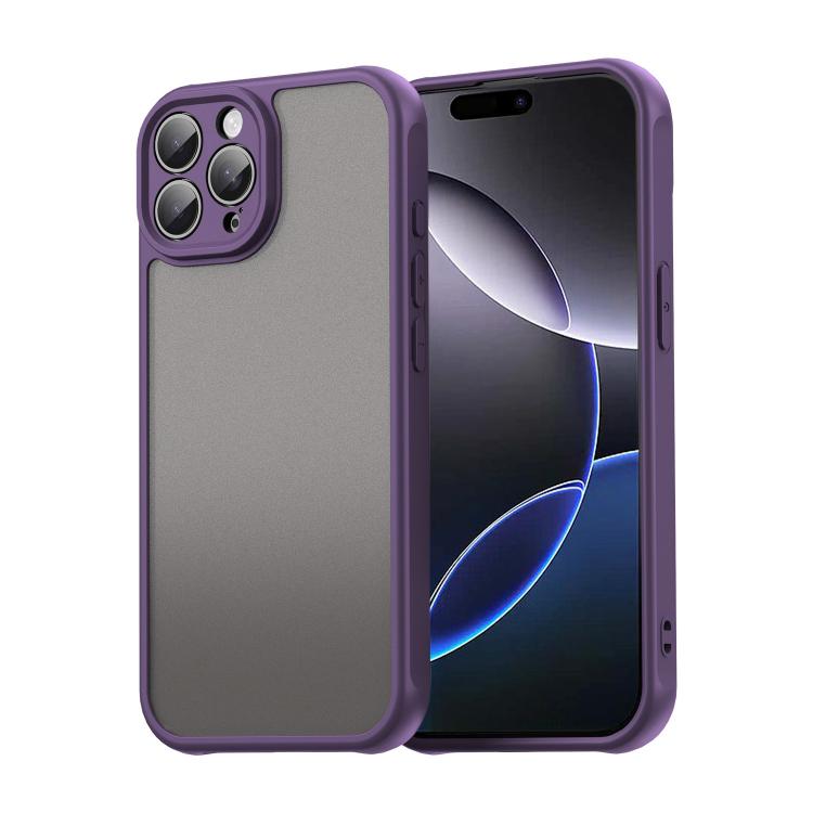 Custodia per telefono in TPU ibrida per PC satinato Fan Dun Series, For iPhone 17, For iPhone Air, For iPhone 16 Pro Max, For iPhone 16 Pro, For iPhone 16 Plus, For iPhone 16