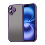 Custodia per telefono in TPU ibrida per PC satinato Fan Dun Series, For iPhone 17, For iPhone Air, For iPhone 16 Pro Max, For iPhone 16 Pro, For iPhone 16 Plus, For iPhone 16