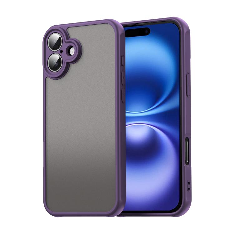 Custodia per telefono in TPU ibrida per PC satinato Fan Dun Series, For iPhone 17, For iPhone Air, For iPhone 16 Pro Max, For iPhone 16 Pro, For iPhone 16 Plus, For iPhone 16