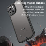 Custodia per telefono in TPU ibrida per PC satinato Fan Dun Series, For iPhone 15 Pro Max, For iPhone 15 Pro, For iPhone 15 Plus, For iPhone 15, For iPhone 14 Plus, For iPhone 14
