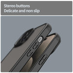 Custodia per telefono in TPU ibrida per PC satinato Fan Dun Series, For iPhone 15 Pro Max, For iPhone 15 Pro, For iPhone 15 Plus, For iPhone 15, For iPhone 14 Plus, For iPhone 14