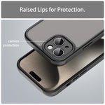 Custodia per telefono in TPU ibrida per PC satinato Fan Dun Series, For iPhone 15 Pro Max, For iPhone 15 Pro, For iPhone 15 Plus, For iPhone 15, For iPhone 14 Plus, For iPhone 14