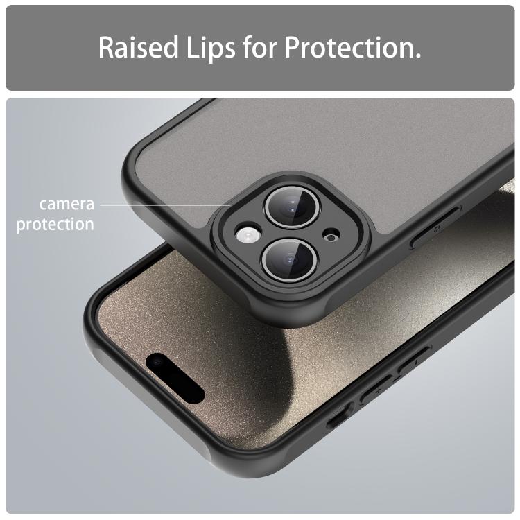 Custodia per telefono in TPU ibrida per PC satinato Fan Dun Series, For iPhone 15 Pro Max, For iPhone 15 Pro, For iPhone 15 Plus, For iPhone 15, For iPhone 14 Plus, For iPhone 14