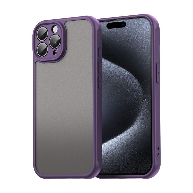 Custodia per telefono in TPU ibrida per PC satinato Fan Dun Series, For iPhone 15 Pro Max, For iPhone 15 Pro, For iPhone 15 Plus, For iPhone 15, For iPhone 14 Plus, For iPhone 14