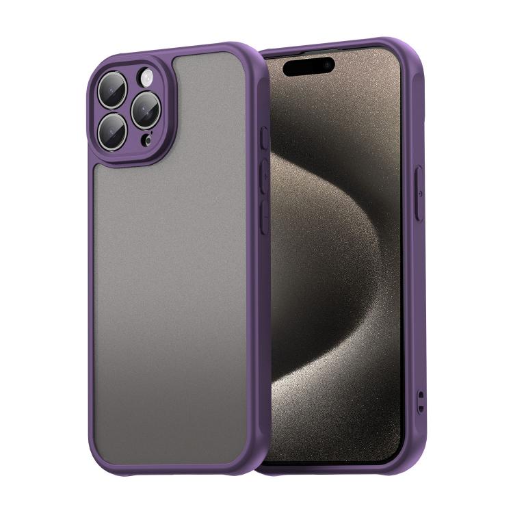 Custodia per telefono in TPU ibrida per PC satinato Fan Dun Series, For iPhone 15 Pro Max, For iPhone 15 Pro, For iPhone 15 Plus, For iPhone 15, For iPhone 14 Plus, For iPhone 14