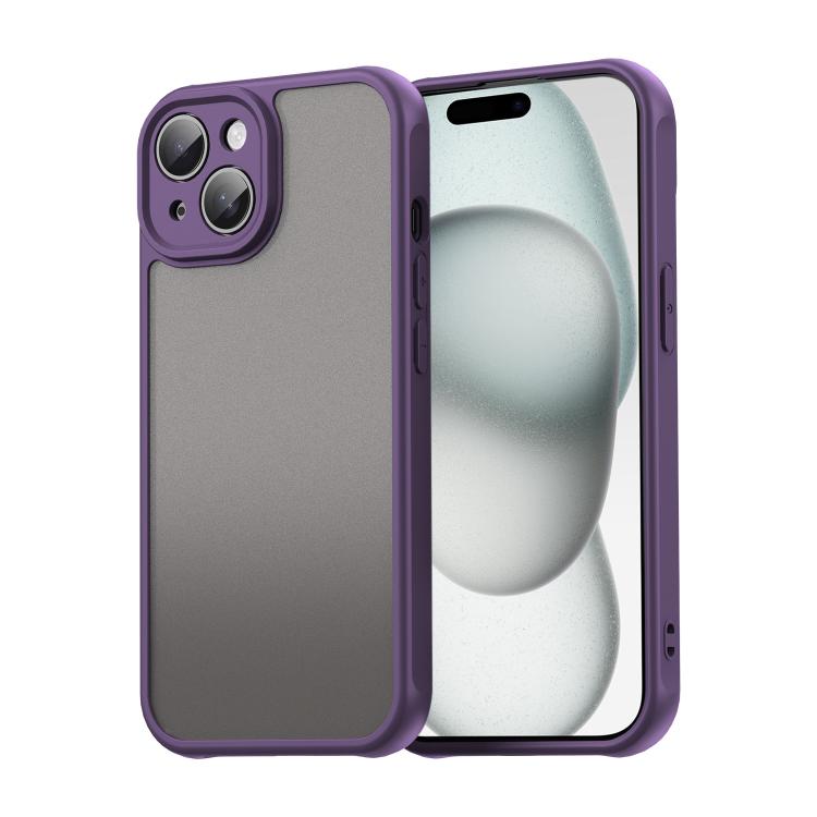 Custodia per telefono in TPU ibrida per PC satinato Fan Dun Series, For iPhone 15 Pro Max, For iPhone 15 Pro, For iPhone 15 Plus, For iPhone 15, For iPhone 14 Plus, For iPhone 14