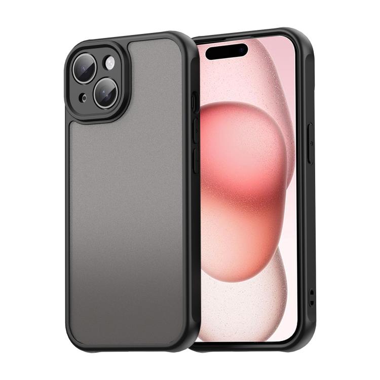 Custodia per telefono in TPU ibrida per PC satinato Fan Dun Series, For iPhone 15 Pro Max, For iPhone 15 Pro, For iPhone 15 Plus, For iPhone 15, For iPhone 14 Plus, For iPhone 14