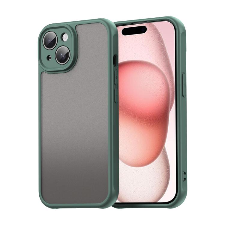 Custodia per telefono in TPU ibrida per PC satinato Fan Dun Series, For iPhone 15 Pro Max, For iPhone 15 Pro, For iPhone 15 Plus, For iPhone 15, For iPhone 14 Plus, For iPhone 14