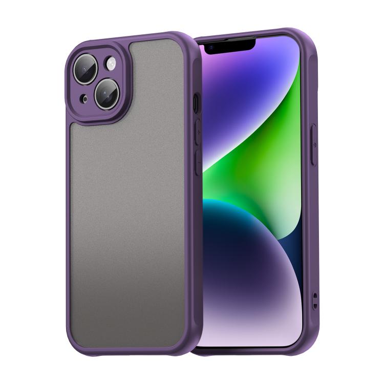 Custodia per telefono in TPU ibrida per PC satinato Fan Dun Series, For iPhone 15 Pro Max, For iPhone 15 Pro, For iPhone 15 Plus, For iPhone 15, For iPhone 14 Plus, For iPhone 14