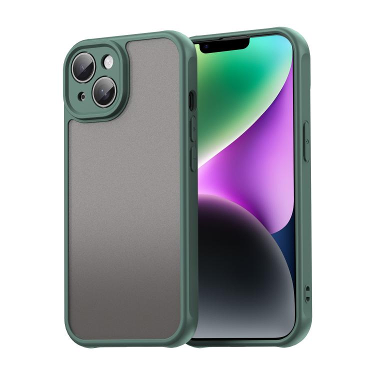 Custodia per telefono in TPU ibrida per PC satinato Fan Dun Series, For iPhone 15 Pro Max, For iPhone 15 Pro, For iPhone 15 Plus, For iPhone 15, For iPhone 14 Plus, For iPhone 14