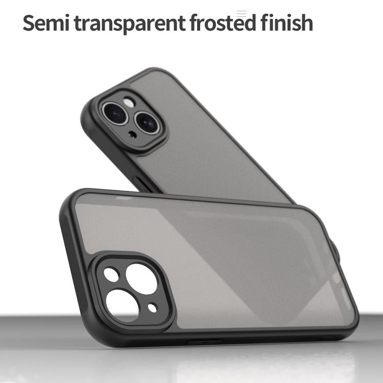 Custodia per telefono in TPU ibrida per PC satinato Fan Dun Series, For iPhone 14 Pro, For iPhone 14 Pro Max, For iPhone 13 Pro Max, For iPhone 13 Pro, For iPhone 13, For iPhone 12