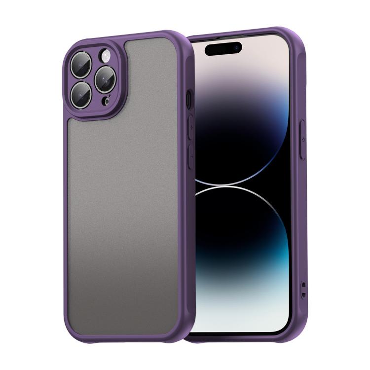 Custodia per telefono in TPU ibrida per PC satinato Fan Dun Series, For iPhone 14 Pro, For iPhone 14 Pro Max, For iPhone 13 Pro Max, For iPhone 13 Pro, For iPhone 13, For iPhone 12