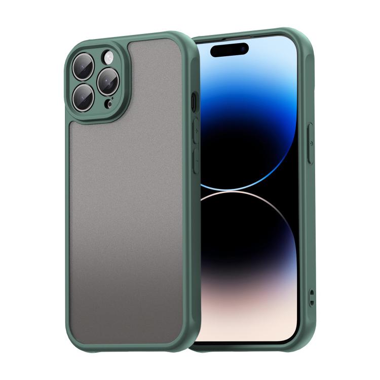 Custodia per telefono in TPU ibrida per PC satinato Fan Dun Series, For iPhone 14 Pro, For iPhone 14 Pro Max, For iPhone 13 Pro Max, For iPhone 13 Pro, For iPhone 13, For iPhone 12