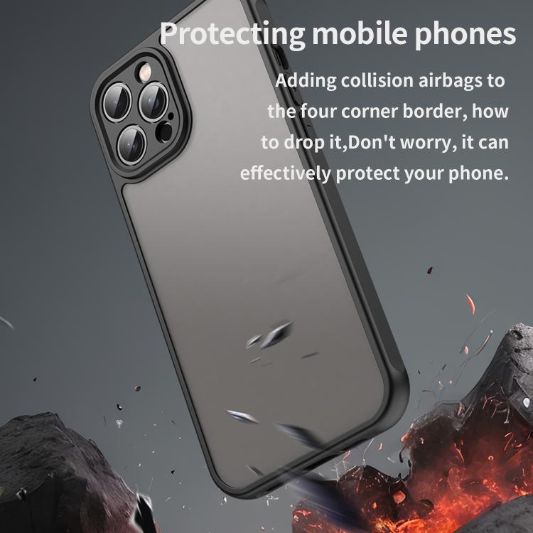Custodia per telefono in TPU ibrida per PC satinato Fan Dun Series, For iPhone 12 Pro Max, For iPhone 12 Pro, For iPhone 11 Pro Max, For iPhone 11, For iPhone 11 Pro