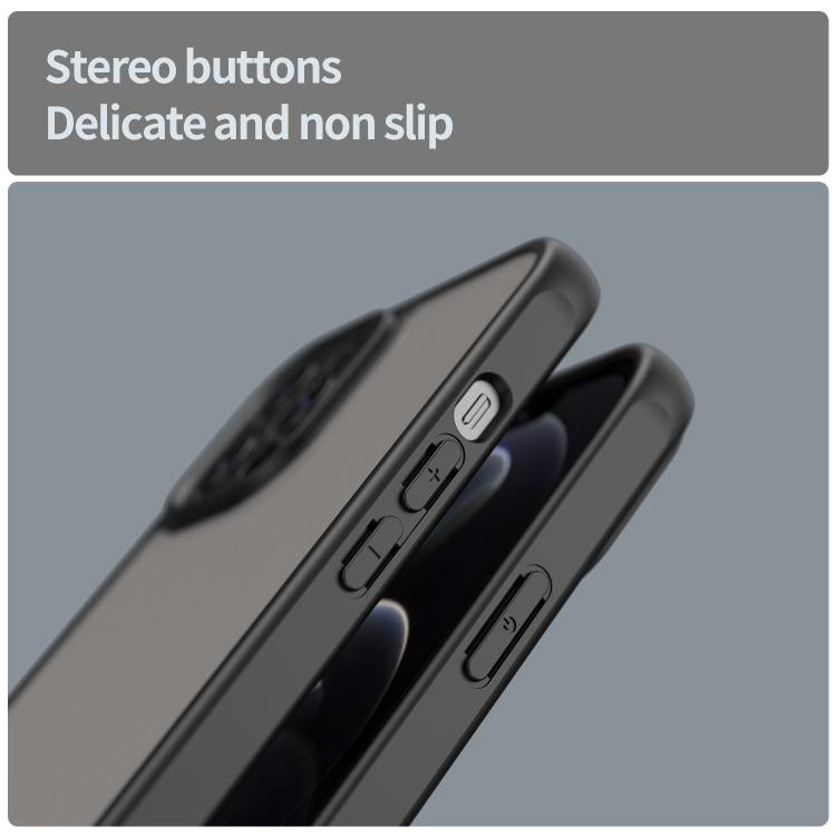 Custodia per telefono in TPU ibrida per PC satinato Fan Dun Series, For iPhone 12 Pro Max, For iPhone 12 Pro, For iPhone 11 Pro Max, For iPhone 11, For iPhone 11 Pro