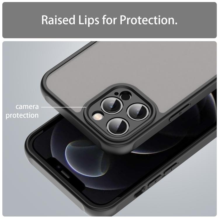 Custodia per telefono in TPU ibrida per PC satinato Fan Dun Series, For iPhone 12 Pro Max, For iPhone 12 Pro, For iPhone 11 Pro Max, For iPhone 11, For iPhone 11 Pro