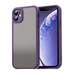 Custodia per telefono in TPU ibrida per PC satinato Fan Dun Series, For iPhone 12 Pro Max, For iPhone 12 Pro, For iPhone 11 Pro Max, For iPhone 11, For iPhone 11 Pro