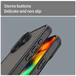 Custodia per telefono in TPU ibrida per PC satinato Fan Dun Series, For iPhone 17, For iPhone Air, For iPhone 16 Pro Max, For iPhone 16 Pro, For iPhone 16 Plus, For iPhone 16