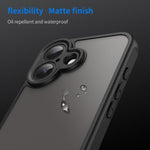 Custodia per telefono in TPU ibrida per PC satinato Fan Dun Series, For iPhone 17, For iPhone Air, For iPhone 16 Pro Max, For iPhone 16 Pro, For iPhone 16 Plus, For iPhone 16