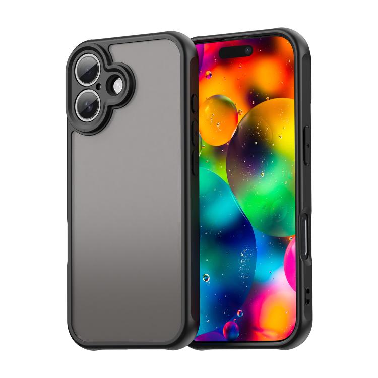 Custodia per telefono in TPU ibrida per PC satinato Fan Dun Series, For iPhone 18, For iPhone 18 Pro, For iPhone 18 Pro Max, For iPhone 17e / 16e, For iPhone 17 Pro Max, For iPhone 17 Pro