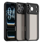 Custodia per telefono in TPU ibrida per PC satinato Fan Dun Series, For iPhone 18, For iPhone 18 Pro, For iPhone 18 Pro Max, For iPhone 17e / 16e, For iPhone 17 Pro Max, For iPhone 17 Pro